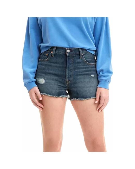 Broek hoge dames Levi's korte broeken | KLEDING.nl