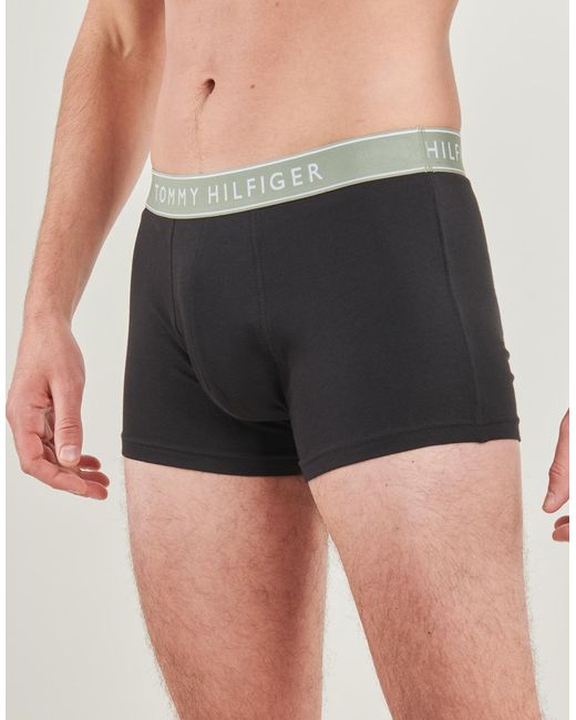 Boxers 5P TRUNK WB Tommy Hilfiger pour homme en coloris Black