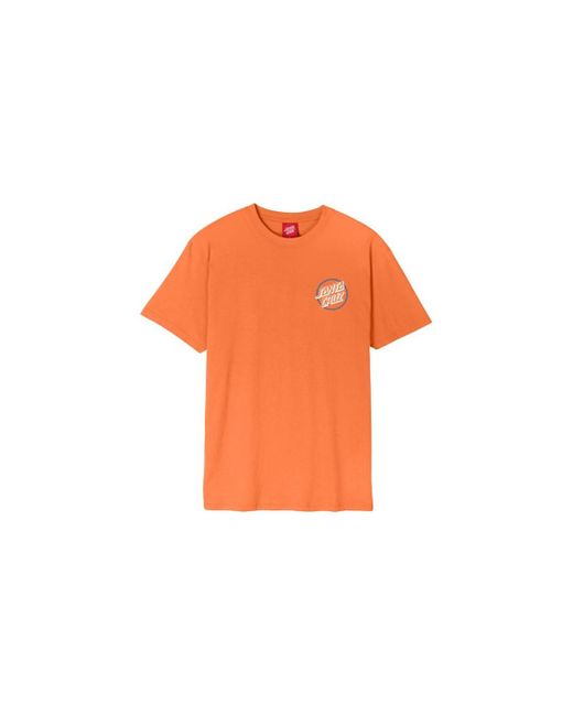 T-shirt - BREAKER CHECK OPUS DOT Santa Cruz pour homme en coloris Orange
