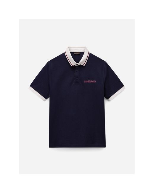 Polo E-Zeri Napapijri pour homme en coloris Black