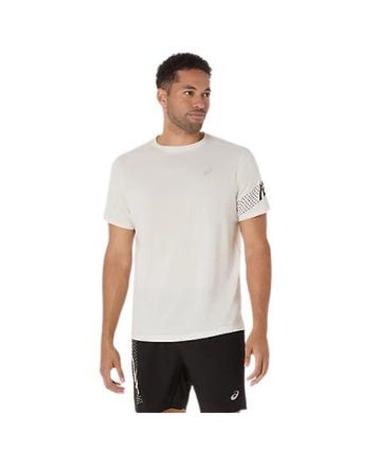 T-shirt TEE SHIRT BEIGE - CREAM - L Asics pour homme en coloris White