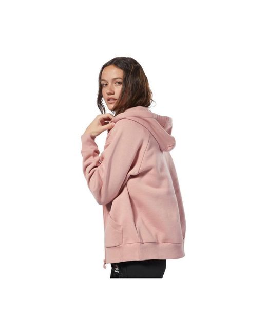 reebok pink sweatshirt