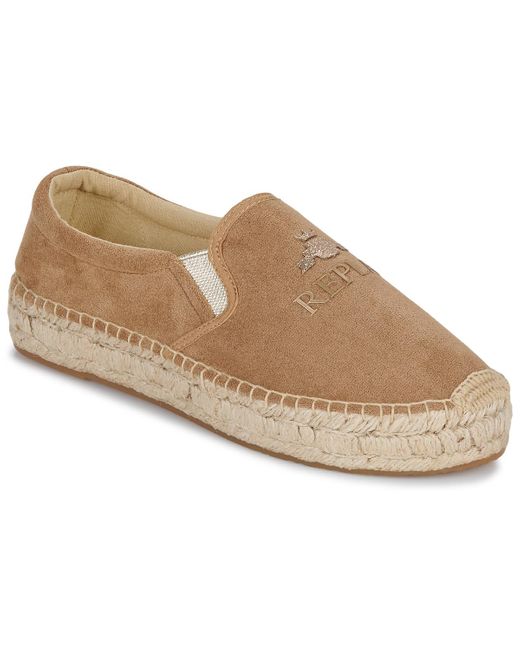 Scarpe Espadrillas Gwf22-001-C0086T-002 di Replay in Natural