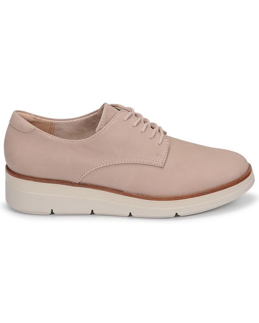Clarks Nette Schoenen Shaylin Lace in het Roze - Bespaar 14% - Lyst