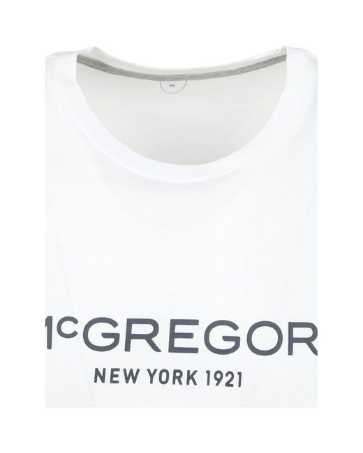 T-shirt Essential T-Shirt Logo Blanche Mcgregor pour homme en coloris White