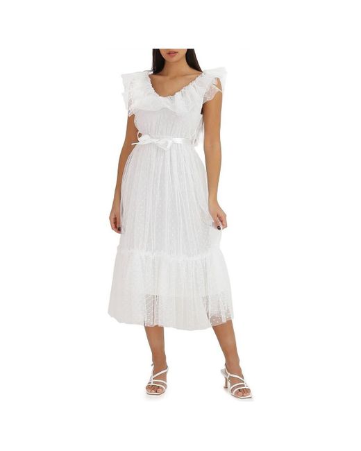 la modeuse robe blanche