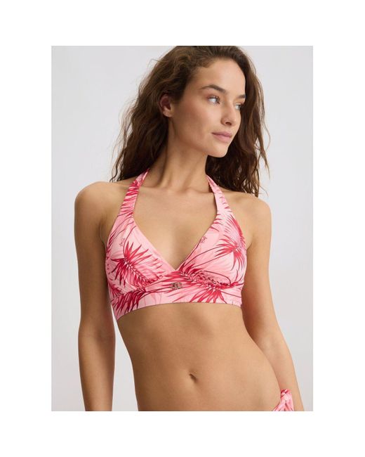 Maillots de bain Haut triangle avec imprimé Liu Jo en coloris Red
