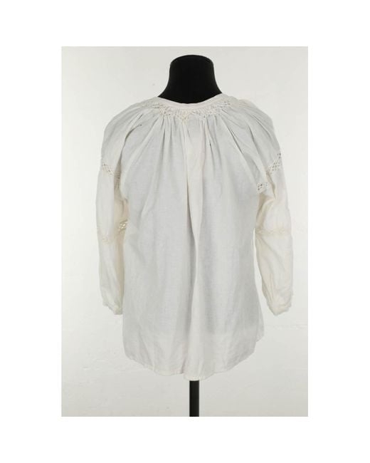 Blouses Blouse en coton Des Petits Hauts en coloris White