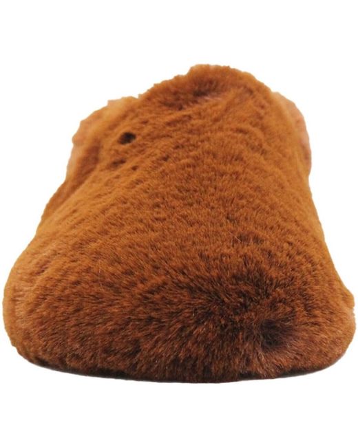 Chaussons $ Macarena en coloris Brown