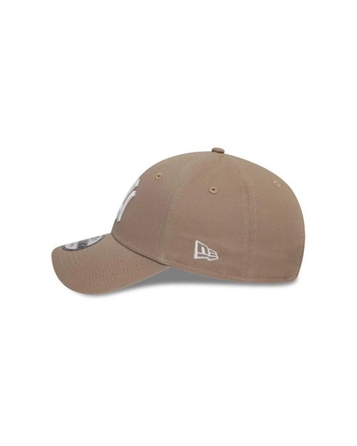 Casquette New York Yankees League Essential Pastel Brown 9fo KTZ pour homme