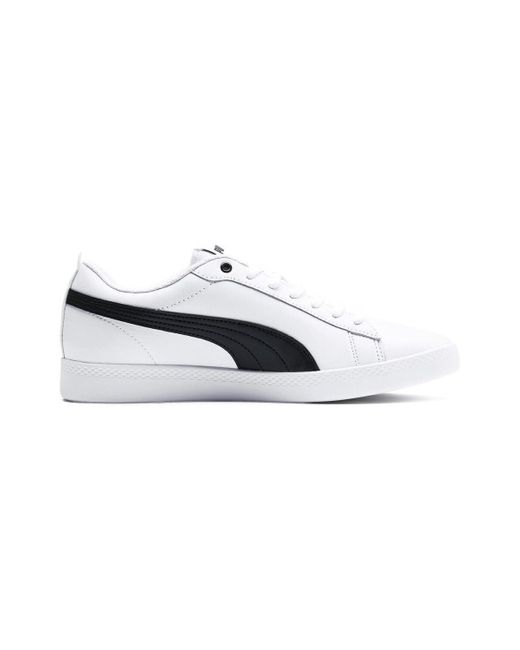 PUMA Lage Sneakers Smash Wns V2 L in het White