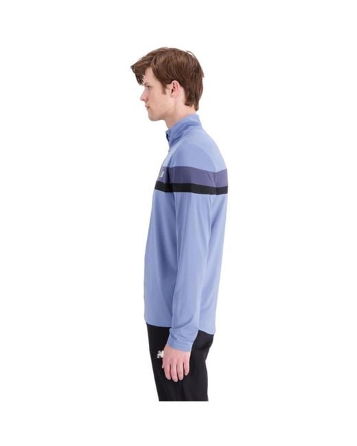 T-shirt New Balance pour homme en coloris Blue