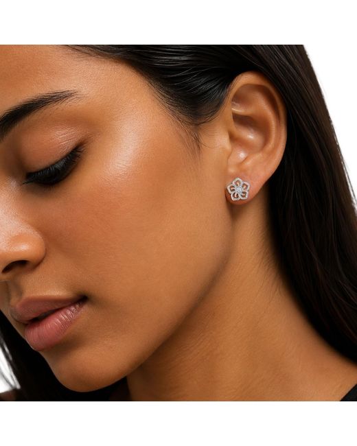 Boucles Oreilles Bipe042 Bibei en coloris Metallic