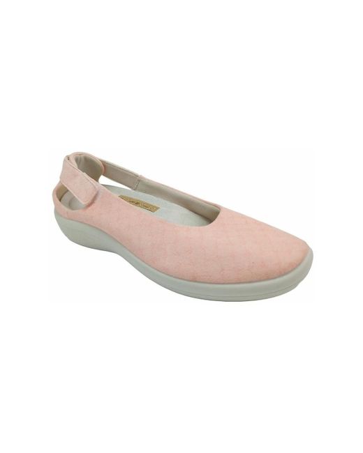 Ballerines BAILARINAS JASMUND TEJIDO ELASTICO ESTAMPADO ROSE Arcopedico en coloris Pink
