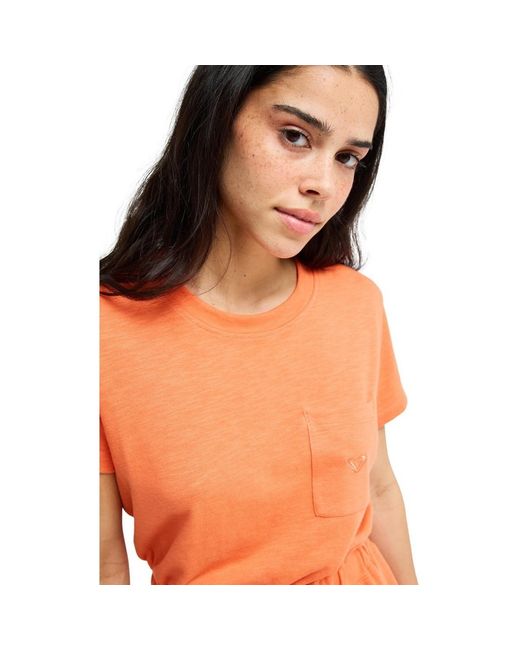 Robe courte Sunny Expedition Solid Roxy en coloris Orange