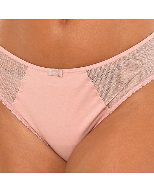 Slips 00Asg Dim en coloris Orange