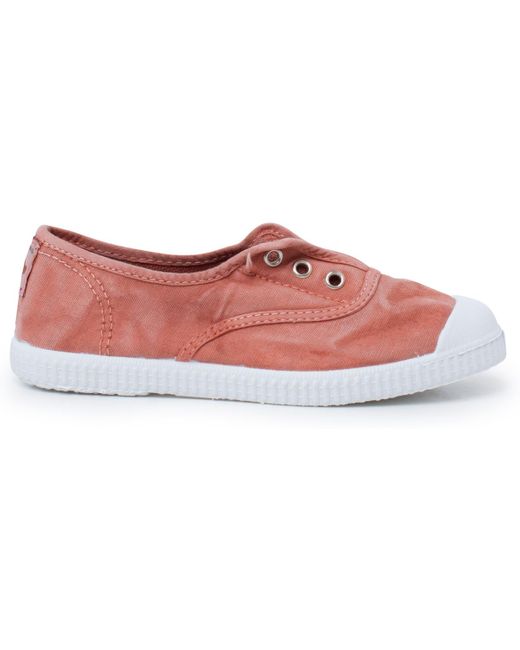 Baskets basses Baskets En Toile À Effet Usé Sans Lacets Pisamonas pour homme en coloris Red