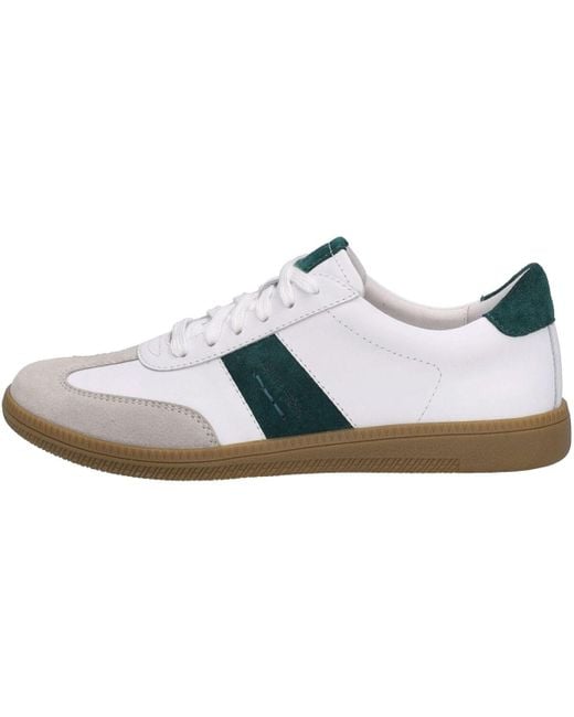 Baskets Joleen 01, weiss-smaragd Josef Seibel en coloris White