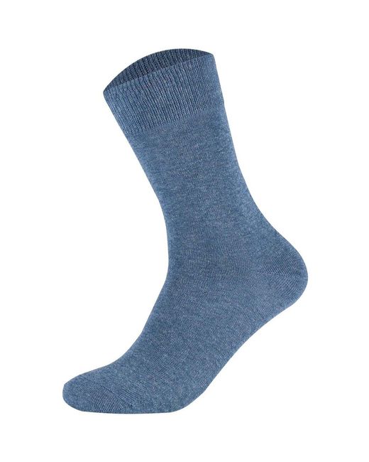 Chaussettes unisexe Chaussettes Paquet de 8 S.oliver pour homme en coloris Blue