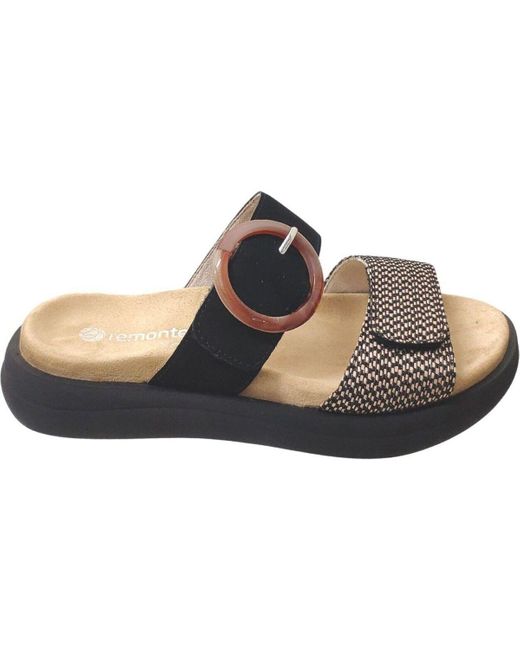 Mules D2N51 Remonte en coloris Blue