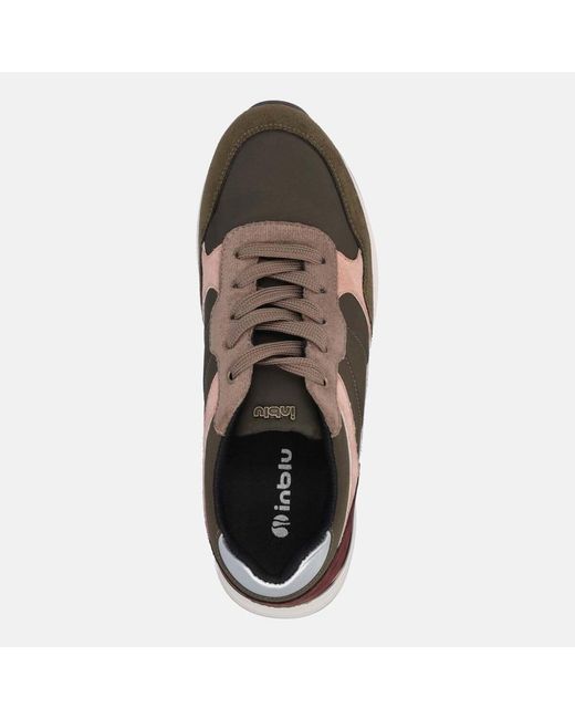 Baskets Basses Sneakers Inblu en coloris Brown