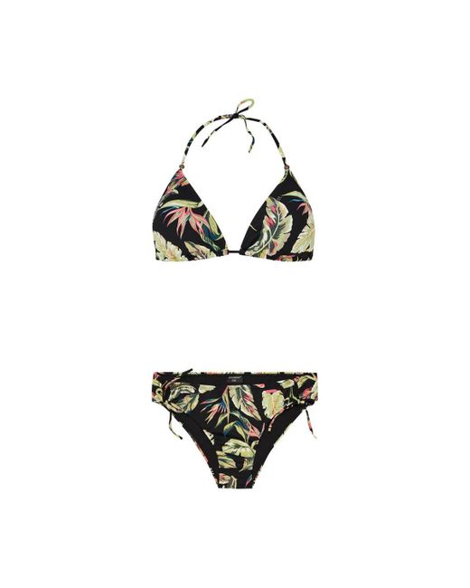 Maillots de bain PRTFluo triangle bikini Protest en coloris Black