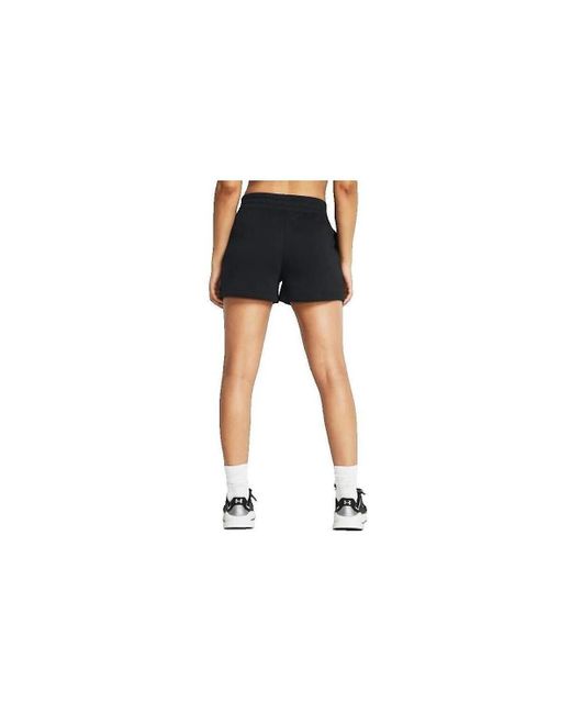 Short Polaire Ua Rival Under Armour en coloris Black