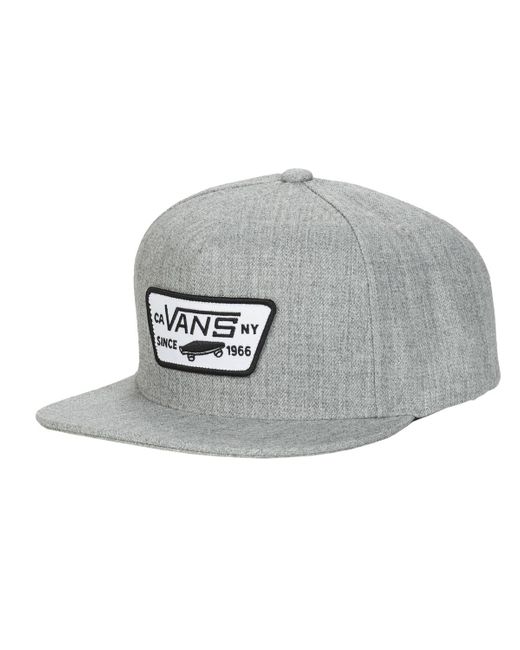 Vans Pet Full Patch Snapback in het Grijs voor heren - Bespaar 28% - Lyst