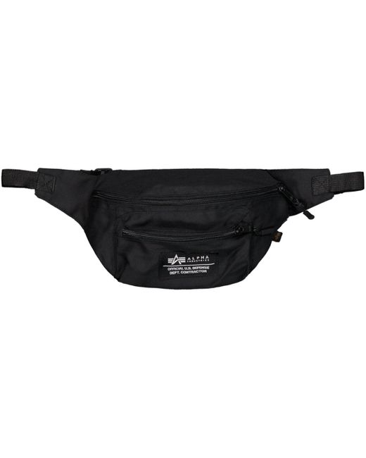 Sac Bandouliere Big Waist Bag - black Alpha Industries pour homme