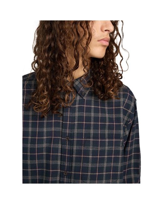 Chemise Button Down Regular Flannel Element pour homme en coloris Blue