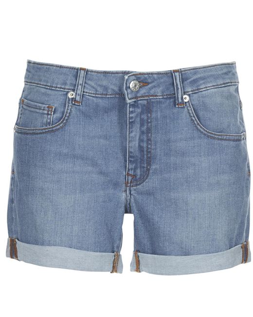 Shorts Inyute di Moony Mood in Blue