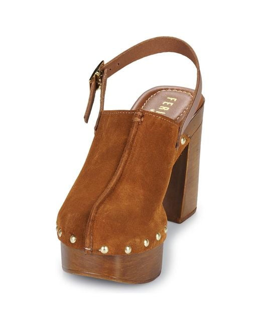 Fericelli Brown Clogs Macata