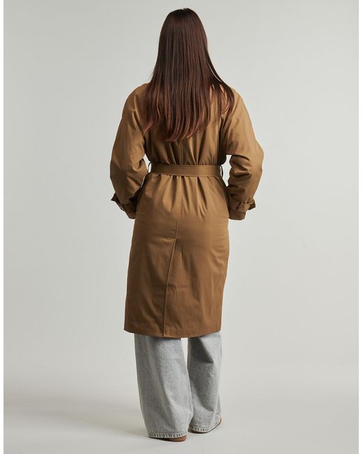 ONLY Trenchcoat Onlorchid in het Natural