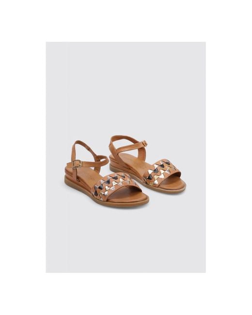 Sandales POPPY Sandra Fontan en coloris Brown