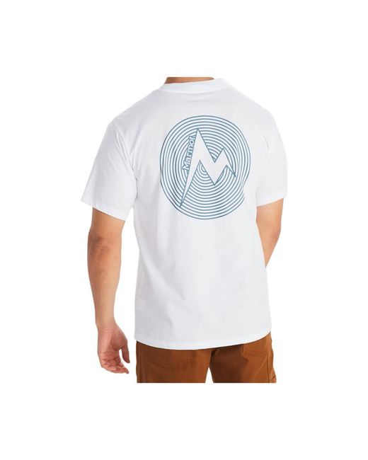 T-shirt M Dot Tee SS Marmot pour homme en coloris White