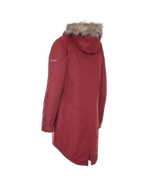 Blouson Clea Trespass en coloris Red
