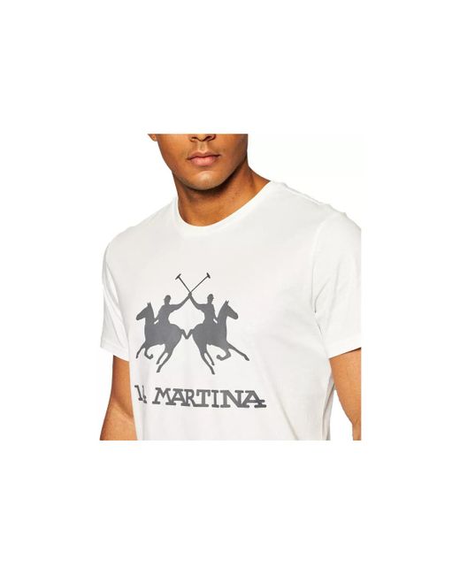 T-shirt Tee-shirt La Martina pour homme en coloris White