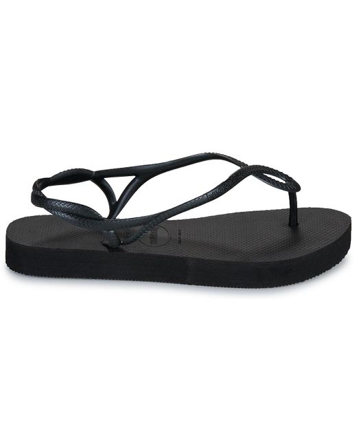 Havaianas Black Sandalen Luna Flatform