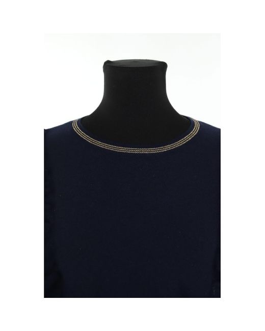 Pull Pull en coton bleu Des Petits Hauts en coloris Blue
