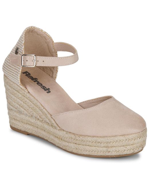 Sandales Compensées 172644 Refresh en coloris Gray