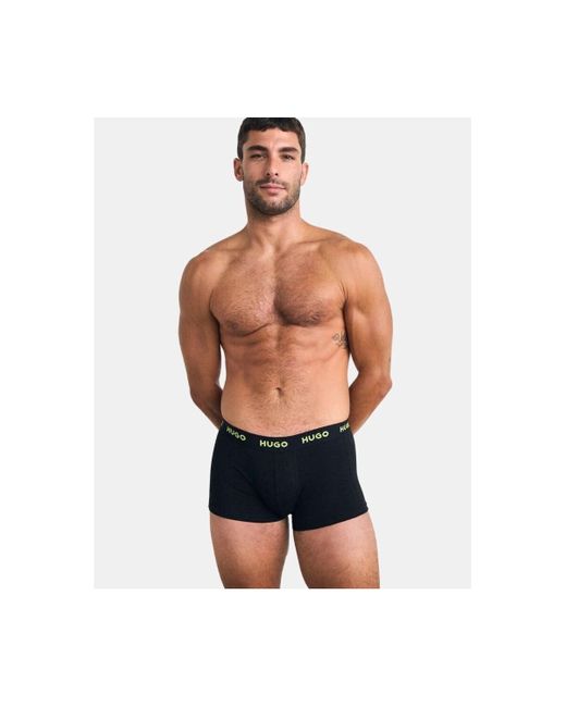 Boss Boxers 50517878 Trunk Triplet Pack in het Black voor heren