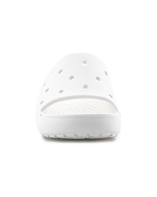Tongs Classic Slide V2 CROCSTM en coloris White