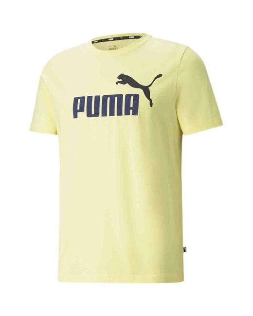 tee shirt puma jaune