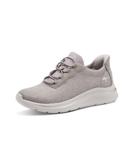 Baskets basses BASKETS STEP-IN 83726 TEJIDO GRIS Tamaris en coloris Gray