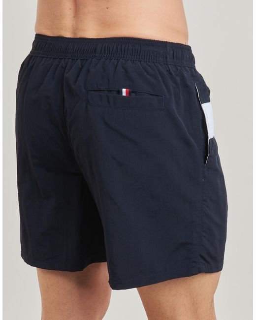 Tommy Hilfiger Badeshorts Medium Drawstring in Blue für Herren
