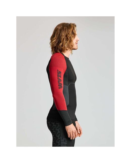 T-shirt Pro Seamless Top Ls Slam pour homme en coloris Black