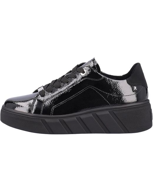 Baskets basses Basket Basse Cuir Revolution Crashlack Rieker en coloris Noir Lyst