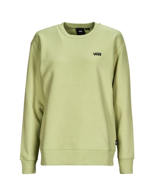 Felpa Flying V Bff Crew Emea di Vans in Green