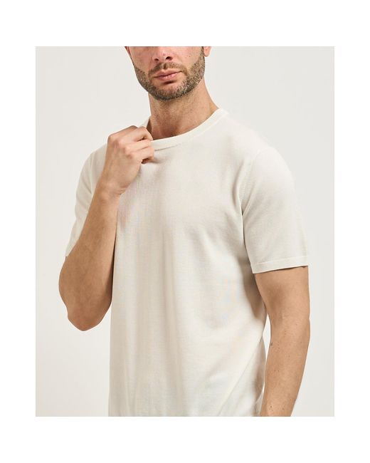 Pull Pull Settemezzo avec Côtes SETTE/MEZZO pour homme en coloris White