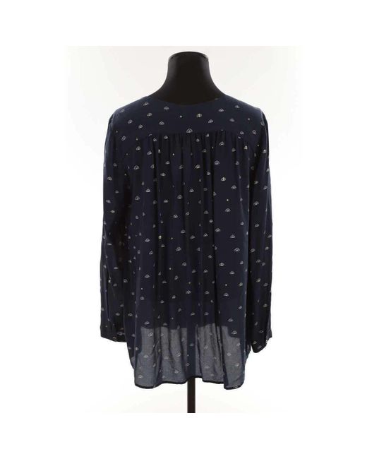 Blouses Blouse en soie Des Petits Hauts en coloris Blue